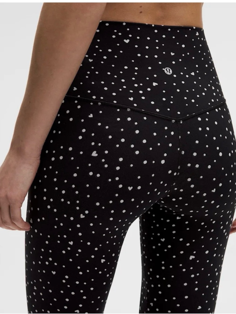 Lululemon Align No Line HR Pant 25" ~heart scatter~ Size 12 NWT $108 MSRP 🌟 - Picture 5 of 5